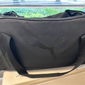 Puma Black Athletic Duffel Bag